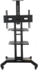 Стойка для телевизора Onkron TS1552 черный 40"-70" макс.60.5кг напольный мобильный