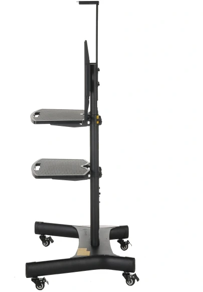 Стойка для телевизора Onkron TS1552 черный 40"-70" макс.60.5кг напольный мобильный