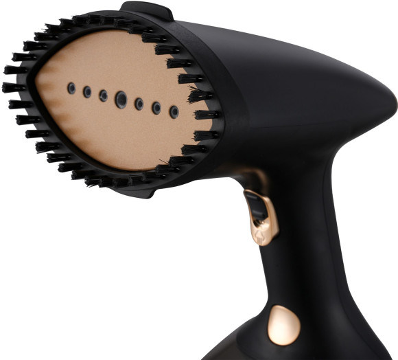 Отпариватель ручной Hyundai H-HS01820 1800Вт черный/золотистый Отпариватель ручной Hyundai H-HS01820 1800Вт черный/золотистый