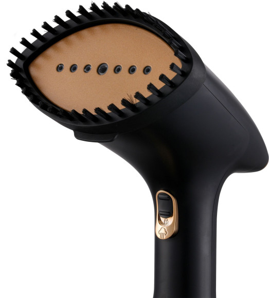 Отпариватель ручной Hyundai H-HS01820 1800Вт черный/золотистый Отпариватель ручной Hyundai H-HS01820 1800Вт черный/золотистый