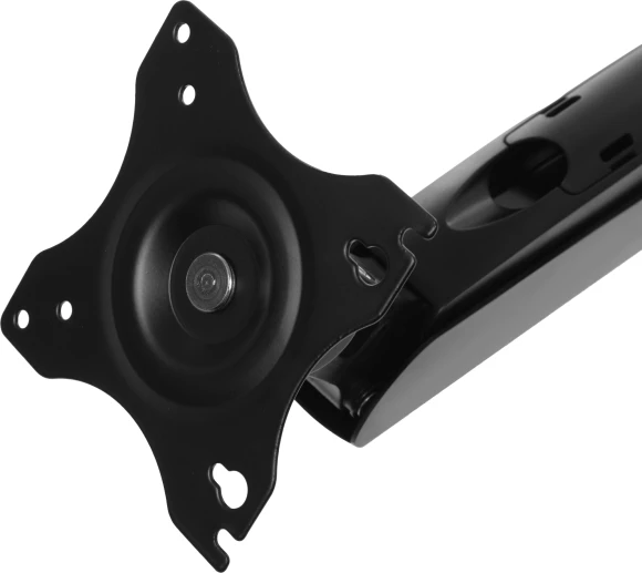 Кронштейн для мониторов ЖК Buro M8 черный 17"-27" макс.9кг крепление к столешнице поворот и наклон Кронштейн для мониторов ЖК Buro M8 черный 17"-27" макс.9кг крепление к столешнице поворот и наклон