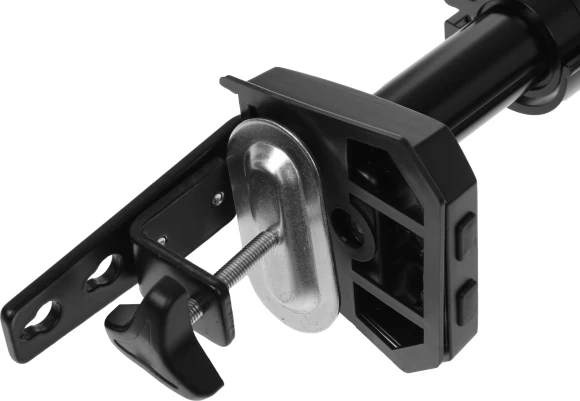 Кронштейн для мониторов ЖК Buro M8 черный 17"-27" макс.9кг крепление к столешнице поворот и наклон Кронштейн для мониторов ЖК Buro M8 черный 17"-27" макс.9кг крепление к столешнице поворот и наклон