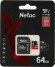 Флеш карта microSDXC 64GB Netac NT02P500PRO-064G-R P500 Extreme Pro + adapter Флеш карта microSDXC 64GB Netac NT02P500PRO-064G-R P500 Extreme Pro + adapter