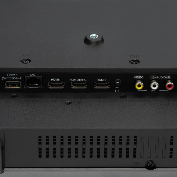 Телевизор LED Starwind 43" SW-LED43UG400 Яндекс.ТВ стальной 4K Ultra HD 60Hz DVB-T DVB-T2 DVB-C DVB-S DVB-S2 USB WiFi Smart TV