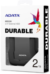 Жесткий диск A-Data USB3.0 2TB AHD330-2TU31-CBK HD330 DashDrive Durable 2.5" черный