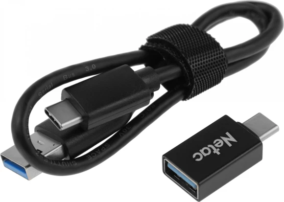 Накопитель SSD Netac USB-C 2TB NT01Z9-002T-32BK Z9 черный Накопитель SSD Netac USB-C 2TB NT01Z9-002T-32BK Z9 черный