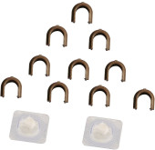 Комплект бушингов Cet CET6375R (RM1-6319-Bushing) для HP LJ Ent P3015/M521 резинового вала (упак.:2шт)