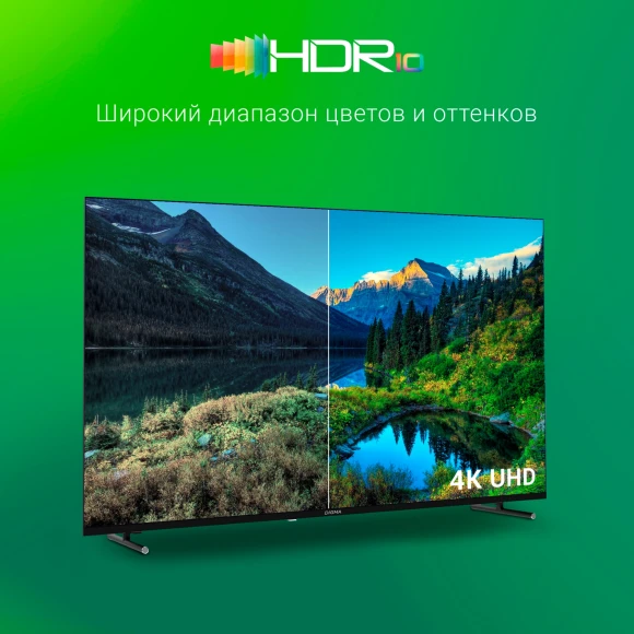 Телевизор LED Digma 55" DM-LED55UBB33 Яндекс.ТВ Frameless Metal черный 4K Ultra HD 60Hz DVB-T DVB-T2 DVB-C DVB-S DVB-S2 USB WiFi Smart TV Телевизор LED Digma 55" DM-LED55UBB33 Яндекс.ТВ Frameless Metal черный 4K Ultra HD 60Hz DVB-T DVB-T2 DVB-C DVB-S DVB-S2 USB WiFi Smart TV