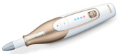 Маникюрно-педикюрный набор Beurer MP64 насадок в компл.:10шт (подсветка) золотистый/белый Маникюрно-педикюрный набор Beurer MP64 насадок в компл.:10шт (подсветка) золотистый/белый