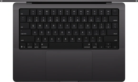 Ноутбук Apple MacBook Pro A3434 M5 10 core 16Gb SSD1Tb/10 core GPU 14.2" Liquid Retina XDR (3024x1964) macOS black WiFi BT Cam (MDE14HN/A)