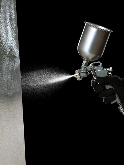 Краскораспылитель Matrix 57314 230л/мин соп.:1.8мм бак:0.6л серебристый