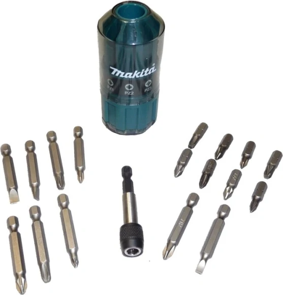 Набор бит Makita B-28896 (18пред.) для шуруповертов Набор бит Makita B-28896 (18пред.) для шуруповертов