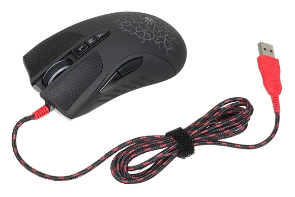 Мышь A4Tech Bloody AL90 Blazing черный лазерная 12000dpi USB 8but (AL90 ACTIVATED)