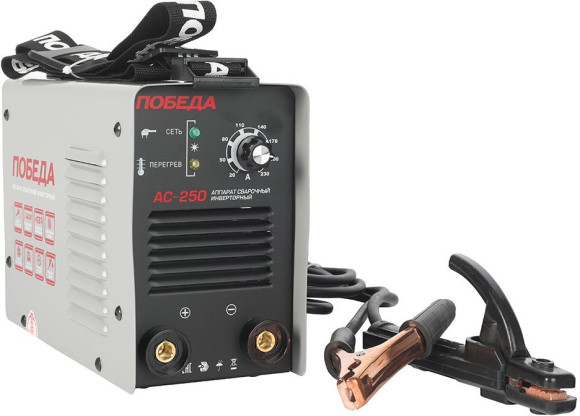 Сварочный аппарат Победа АС 250 инвертор ММА DC 10.7кВт