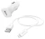 Автомобильное зар./устр. Hama H-183291 5W 1A для Apple белый (00183291)
