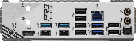 Материнская плата Asrock X870 PRO RS Socket AM5 AMD X870 4xDDR5 ATX AC`97 8ch(7.1) 2.5Gg RAID+HDMI
