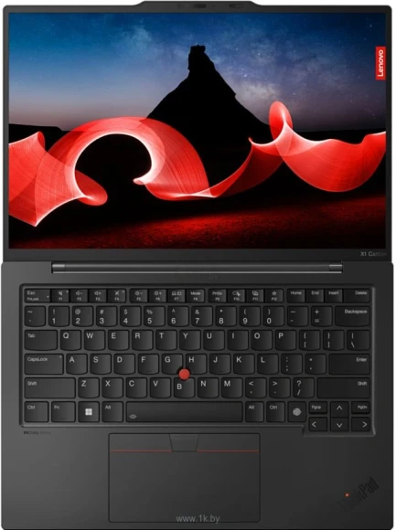 Ноутбук Lenovo ThinkPad X1 Carbon G12 Core Ultra 7 155U 32Gb SSD1Tb Intel Graphics 14" OLED 2.8K (2880x1800) без ОС black WiFi BT Cam (21KDS6CY00) Ноутбук Lenovo ThinkPad X1 Carbon G12 Core Ultra 7 155U 32Gb SSD1Tb Intel Graphics 14" OLED 2.8K (2880x1800) без ОС black WiFi BT Cam (21KDS6CY00)