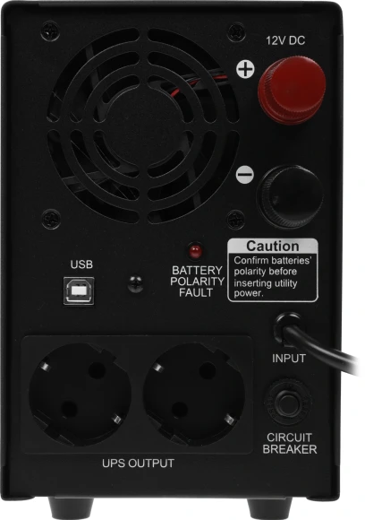 Источник бесперебойного питания Powercom Infinity INF-800 480Вт 800ВА черный без батареи