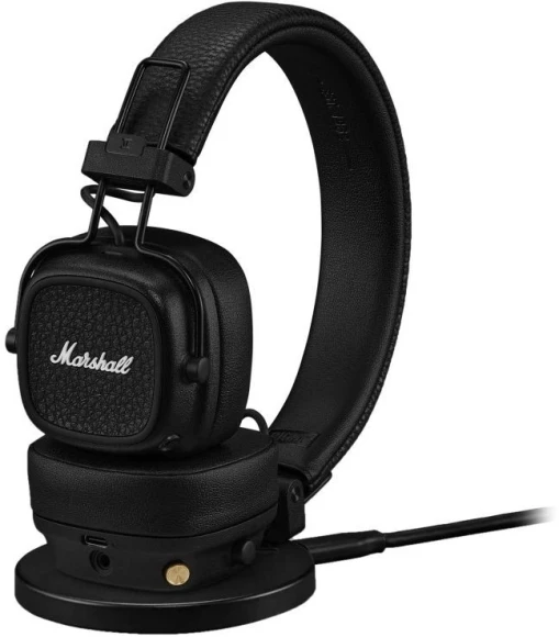 Гарнитура накладные Marshall Major V черный беспроводные bluetooth оголовье (MAJOR V BLACK) Гарнитура накладные Marshall Major V черный беспроводные bluetooth оголовье (MAJOR V BLACK)