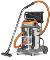 Строительный пылесос Daewoo DAVC 2514S 1400Вт (уборка: сухая/влажная/выдув/сбор воды) серый