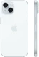 Смартфон Apple A3090 iPhone 15 128Gb голубой моноблок 3G 4G 1Sim 6.1" 1179x2556 iOS 17 48Mpix 802.11 a/b/g/n/ac/ax NFC GPS GSM900/1800 Protect