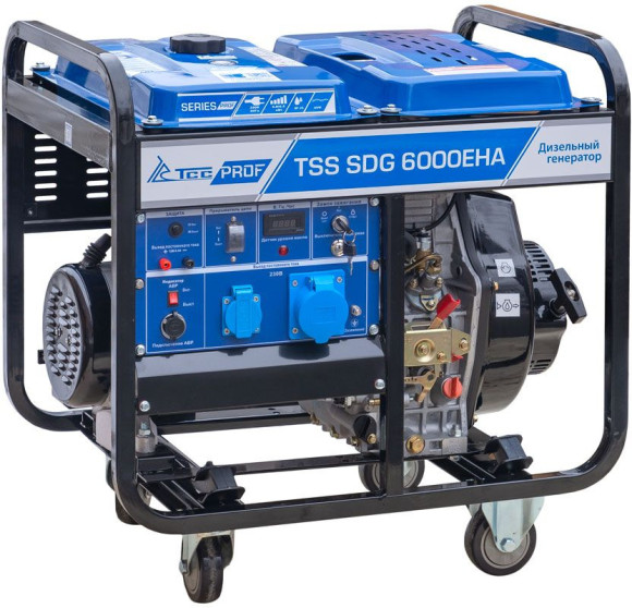 Генератор ТСС SDG 6000EHA 6.5кВт