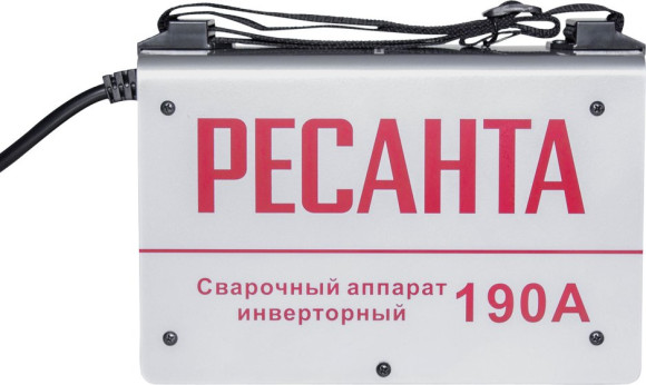 Сварочный аппарат Ресанта САИ-190 инвертор ММА DC 6.5кВт Сварочный аппарат Ресанта САИ-190 инвертор ММА DC 6.5кВт
