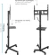 Стойка для телевизора Kromax OMEGA-18 черный 26"-65" макс.40кг напольный мобильный