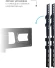 Стойка для телевизора Kromax OMEGA-18 черный 26"-65" макс.40кг напольный мобильный