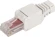 Коннектор Lanmaster LAN-TMP-U6-WH полев.RJ45 кат.6 UTP бел.
