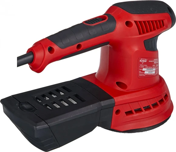 Эксцентриковая шлифмашина Elitech МШЭ 0412Э 400Вт D125мм (180926)