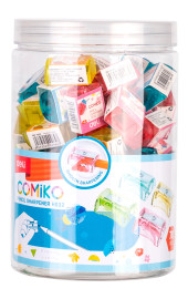 Точилка для карандашей ручная Deli EH032 Comico 1 отверстие пластик ассорти туба Точилка для карандашей ручная Deli EH032 Comico 1 отверстие пластик ассорти туба