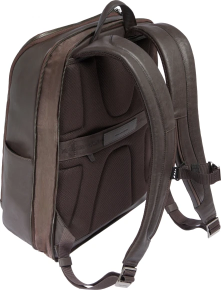 Рюкзак мужской Piquadro Black Square CA6503B3/TM темно-коричневый кожа
