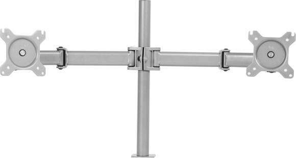 Кронштейн для мониторов Cactus CS-VM-D29-AL серебристый 13"-27" макс.8кг настольный поворот и наклон Кронштейн для мониторов Cactus CS-VM-D29-AL серебристый 13"-27" макс.8кг настольный поворот и наклон