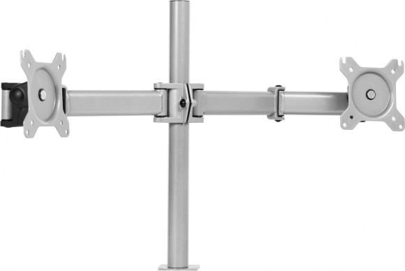 Кронштейн для мониторов Cactus CS-VM-D29-AL серебристый 13"-27" макс.8кг настольный поворот и наклон Кронштейн для мониторов Cactus CS-VM-D29-AL серебристый 13"-27" макс.8кг настольный поворот и наклон