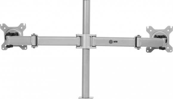 Кронштейн для мониторов Cactus CS-VM-D29-AL серебристый 13"-27" макс.8кг настольный поворот и наклон Кронштейн для мониторов Cactus CS-VM-D29-AL серебристый 13"-27" макс.8кг настольный поворот и наклон
