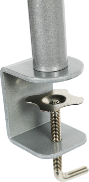 Кронштейн для мониторов Cactus CS-VM-D29-AL серебристый 13"-27" макс.8кг настольный поворот и наклон Кронштейн для мониторов Cactus CS-VM-D29-AL серебристый 13"-27" макс.8кг настольный поворот и наклон