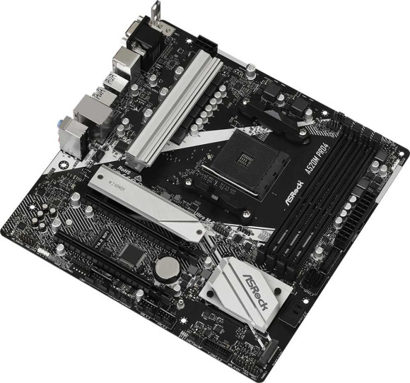 Материнская плата Asrock A520M PRO4 Soc-AM4 AMD A520 4xDDR4 mATX AC`97 8ch(7.1) GbLAN RAID+VGA+HDMI+DP Материнская плата Asrock A520M PRO4 Soc-AM4 AMD A520 4xDDR4 mATX AC`97 8ch(7.1) GbLAN RAID+VGA+HDMI+DP
