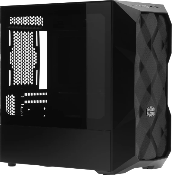 Корпус Cooler Master MasterBox TD300 Mesh черный без БП mATX 4x120mm 4x140mm 2xUSB3.0 audio bott PSU