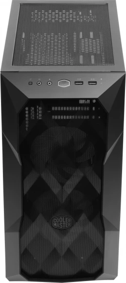 Корпус Cooler Master MasterBox TD300 Mesh черный без БП mATX 4x120mm 4x140mm 2xUSB3.0 audio bott PSU