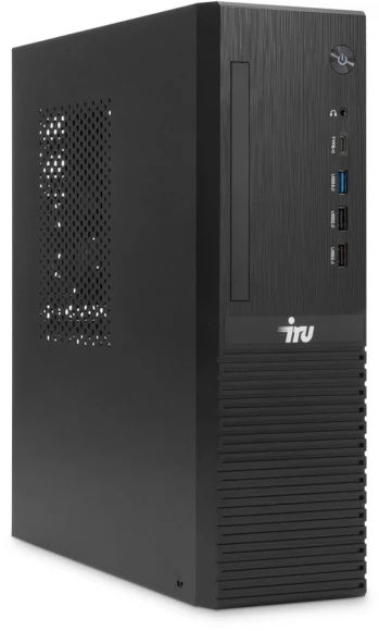 ПК IRU Office 310H6S SFF i3 12100 (3.3) 8Gb SSD256Gb UHDG 730 FreeDOS GbitEth 300W черный (2061129)