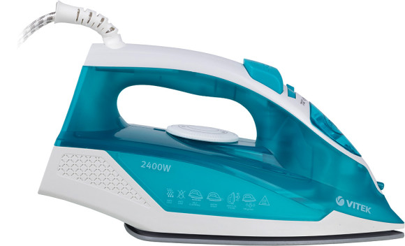 Утюг Vitek 8307-VT-01 2400Вт бирюзовый/белый