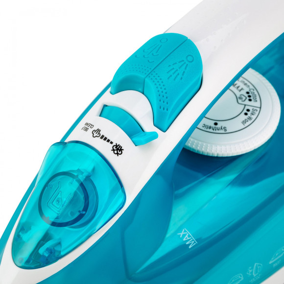 Утюг Vitek 8307-VT-01 2400Вт бирюзовый/белый