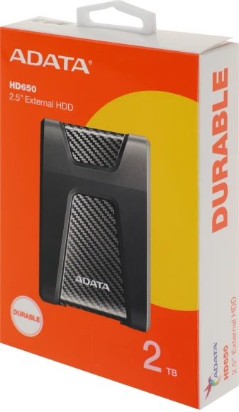 Жесткий диск A-Data USB3.0 2TB AHD650-2TU31-CBK HD650 DashDrive Durable 2.5" черный Жесткий диск A-Data USB3.0 2TB AHD650-2TU31-CBK HD650 DashDrive Durable 2.5" черный