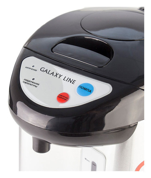 Термопот Galaxy Line GL 0604 3.8л. 900Вт серебристый/черный Термопот Galaxy Line GL 0604 3.8л. 900Вт серебристый/черный