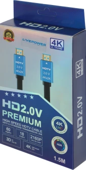 Кабель аудио-видео Premier 11236 HDMI (m)/HDMI (m) 1.5м. позолоч.конт. черный Кабель аудио-видео Premier 11236 HDMI (m)/HDMI (m) 1.5м. позолоч.конт. черный