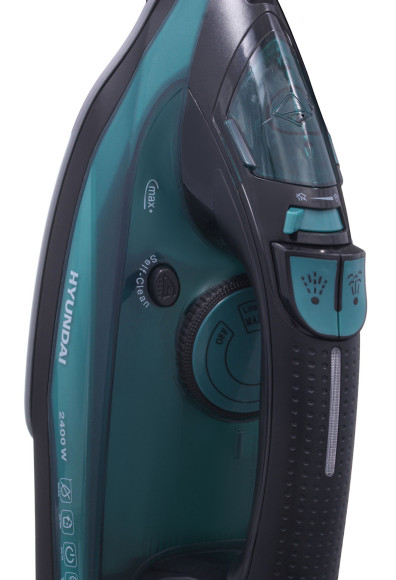 Утюг Hyundai H-SI01124 2600Вт черный/зеленый