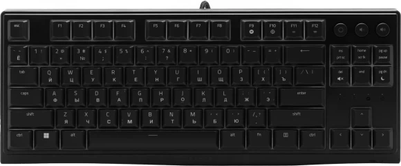 Клавиатура Razer Ornata V3 Tenkeyless черный USB Multimedia for gamer LED (подставка для запястий) (RZ03-04880100-R3M1) кабель 2м