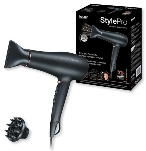 Фен Beurer HC50 2200Вт черный (591.14) Фен Beurer HC50 2200Вт черный (591.14)