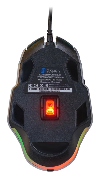 Мышь Оклик 915G HELLWISH V2 черный/серый оптическая 4800dpi USB 6but (1003993) Мышь Оклик 915G HELLWISH V2 черный/серый оптическая 4800dpi USB 6but (1003993)